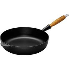 Le Creuset Cast Iron Saute Pans Le Creuset Matte Black Cast Iron 28 cm