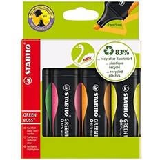 Stabilo Green Boss Highlighter 4-pack