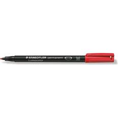 Staedtler Lumocolor Permanent Pen Red 1mm