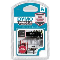 Dymo Durable Lable White on Black