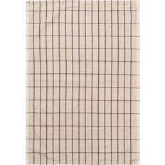 Checkered Towels Ferm Living Hale Kitchen Towel Beige (70x50cm)