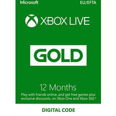 Microsoft xbox live gold Microsoft Xbox Live Gold Card - 12 Months