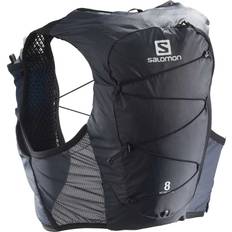 Salomon Backpacks Salomon Active Skin 8 Set - Ebony/Black
