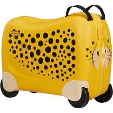 Yellow Children's Luggage Samsonite Dream Rider Spinner Cheetah C 51cm