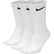 Nike Polyester Underwear Nike Everyday Lightweight Training Crew Socks 3-pack Men - White/Black
