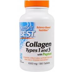 Doctor's Best Collagen Types 1 & 3 Peptan 1000mg 180 pcs