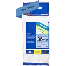 Brother P-Touch Labelling Tape Black on Blue