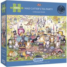 Gibsons Mad Catter's Tea Party XL 250 Pieces