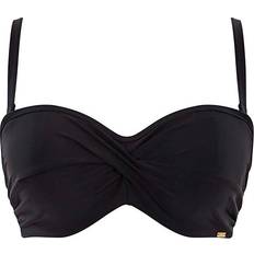 Polyamide Bikini Tops Panache Anya Riva Bandeau Bikini Top - Black