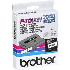 Brother Desk Tape & Tape Dispensers Brother TX-221 (Black on White)