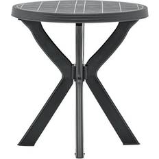 Grey Outdoor Bistro Tables Garden & Outdoor Furniture vidaXL Bistro Ø70cm