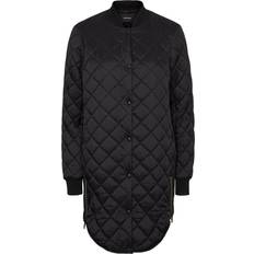 Vero Moda Quilted Jacket - Black/Black