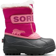 Pink Winter Shoes Children's Shoes Sorel Children's Snow Commander - Tropic Pink/Deep Blush