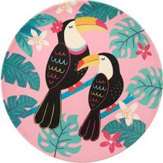 Sass & Belle Tiki Toucan Bamboo Plate