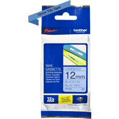 Blue Labeling Tapes Brother P-Touch Labelling Tape Black on Blue