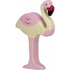 Goki Wooden Figures Goki Flamingo 80180
