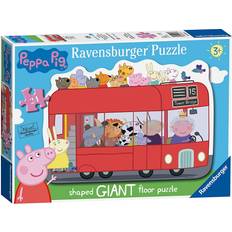 Ravensburger Peppa Pig London Bus Giant Floor Puzzle 24 Pieces