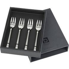 Silver Cake Forks Broste Copenhagen Hune Brushed Satin Cake Fork 15cm 4pcs