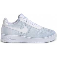 44 ½ Trainers Nike Air Force 1 Flyknit 2.0 M - White/Pure Platinum