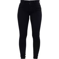 Levi's W32 - Women Jeans Levi's 720 High Rise Super Skinny Jeans - Black Galaxy