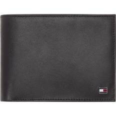 Boarding Pass Compartments Wallets & Key Holders Tommy Hilfiger Eton Leather Credit Card & Coin-Pocket Wallet - Black