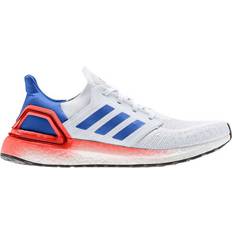 Adidas UltraBOOST 20 M - Crystal White/Glow Blue/Solar Red