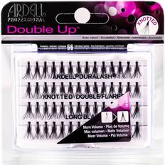 Waterproof False Eyelashes Ardell Duralash Knot-Free Tapered Double Up Lashes Long Black 56-pack