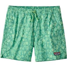 Patagonia Stretch Wavefarer Volley Shorts 16'' - Fiber Flora/Light Beryl Green