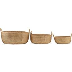 House Doctor Carry Basket 60cm 3pcs