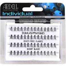 Waterproof False Eyelashes Ardell Individuals Duralash Natural Knot-Free Flares Short Black