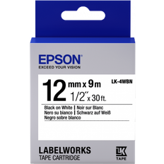 Epson LabelWorks Black on White