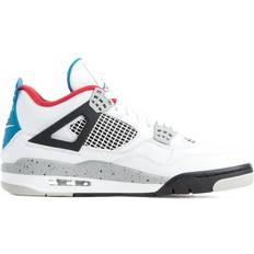 Men - Nike Air Jordan 4 Shoes Nike Air Jordan 4 Retro SE M - White/Fire Red/Tech Grey/Military Blue