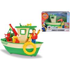 Fireman Sam Toys Simba Sam Charlies Fischerboot