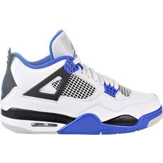 Men - Nike Air Jordan 4 Shoes Nike Air Jordan 4 Retro M - White/Game Royal/Black