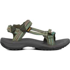 Green - Women Sport Sandals Teva Terra Fi Lite - Burnt Olive