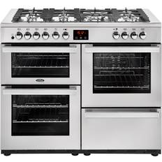 Stainless Steel Gas Cookers Belling Cookcentre 110DF Stainless Steel