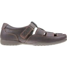 Clarks Men Slippers & Sandals Clarks Recline Open M - Mahogany Leather