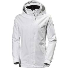 White - Women Rain Jackets & Rain Coats Helly Hansen W Aden Jacket - White