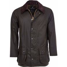 Green Jackets Barbour Classic Beaufort Wax Jacket - Olive