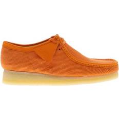 Clarks Wallabee W - Orange Textile