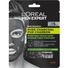 L'Oréal Paris Facial Masks L'Oréal Paris Men Expert Pure Charcoal Purifying Tissue Mask