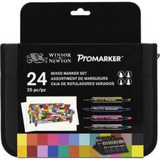 Winsor & Newton Promarker Mixed Marker Set 24-pack