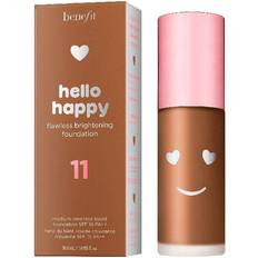 Benefit hello flawless foundation Benefit Hello Happy Flawless Brightening Foundation SPF15 PA++ #11 Dark Neutral