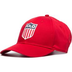 Polo Ralph Lauren Red Headgear Polo Ralph Lauren USA Logo Cap - Red