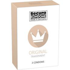 Silicon Condoms Sex Toys Secura Original 3-pack