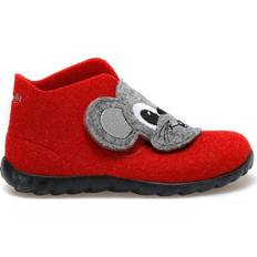 Wool First Steps Children's Shoes Superfit Happy - Red Estate