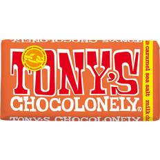 Tony's Chocolonely Milk Caramel Sea Salt 32% 180g 1pack