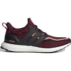 Brown - Men Running Shoes adidas UltraBOOST DNA X Manchester United - Maroon/Core Black/Sun Glow