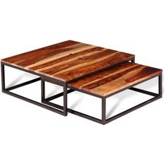 vidaXL 243961 2-pack Coffee Table 70x70cm 2pcs