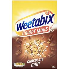 Weetabix Cereal, Porridge & Oats Weetabix Crispy Minis with Chocolate Chips 600g 10pack